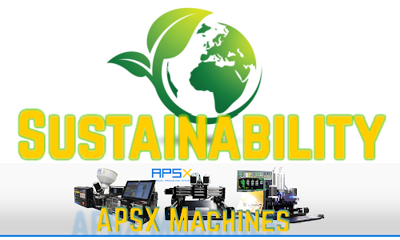 Sustainable Production by APSX Machines