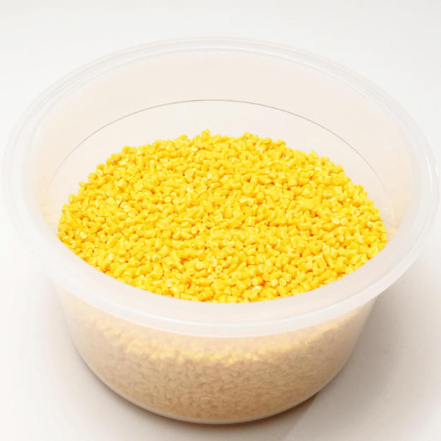 Polypropylene (PP) yellow colored